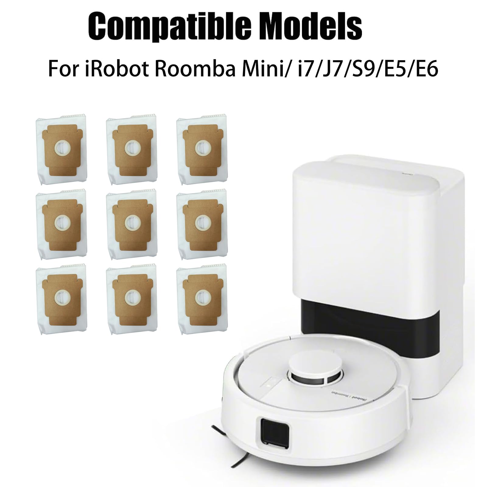 Amazon.co.jp: iRobot Roomba Mini/i 7/J 7/S 9/E 5/E 6用の9パック